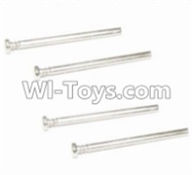 HBX 12881 Front Bottom Suspension Arms Pin(4pcs)-3.3X37mm Parts-12020,HaiBoXing HBX 12881 VORTEX RC Car Parts