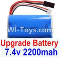 HBX 12881 Upgrade Battery Parts-Upgrade 7.4V 2200mah Battery(1pcs) Parts-,HaiBoXing HBX 12881 VORTEX RC Car Parts