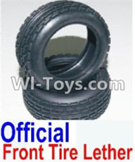 HBX 12881 tire lether Parts-Official Front tire lether(2pcs)-Not Include the wheel hub Parts-12034,HaiBoXing HBX 12881 VORTEX RC Car Parts