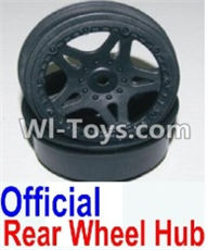 HBX 12881 wheel hub Parts-Official Rear wheel hub(2pcs)-Not Include the Tire Lether Parts-12038,HaiBoXing HBX 12881 VORTEX RC Car Parts