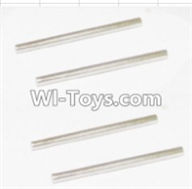 HBX 12882P ONSLAUGHT Rear Bottom Suspension Arms Pin(4pcs)-2.5X37.6mm Parts-12023,HaiBoXing HBX 12882P ONSLAUGHT RC Car Parts