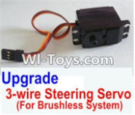HBX 12882P ONSLAUGHT Upgrade Brushless 3-wire Steering Servo Parts-12224,HaiBoXing HBX 12882P ONSLAUGHT RC Car Parts
