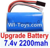 HBX 12882P ONSLAUGHT Battery Parts- Upgrade 7.4V 2200mah Battery(1pcs) Parts-,HaiBoXing HBX 12882P ONSLAUGHT RC Car Parts