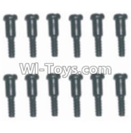 HBX 12882P ONSLAUGHT Screws Parts-Step Screws(12pcs)-3.5X4.5-3X4.6mm Parts-S152,HaiBoXing HBX 12882P ONSLAUGHT RC Car Parts