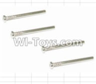 HBX 12883 Front Upper Suspension Arms Pin(4pcs)-3.3X30mm Parts-12021,HBX 12883P Car Parts