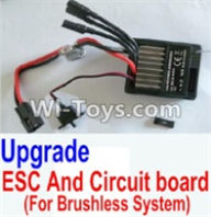 HBX 12883 Upgrade Brushless ESC and Circuit board Parts-12216,HBX 12883P Car Parts