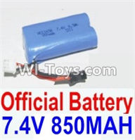 HBX 12883 Battery Parts-Official 7.4V 850mah Battery(1pcs) Parts-12032N,HBX 12883P Car Parts