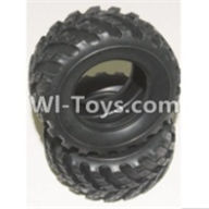 HBX 12883 tire lether(2pcs)-Not include the Wheel Hub Parts-12057,HBX 12883P Car Parts