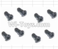 HBX 12883 Steering Hub Step Screws(8pcs) Parts-16014,HBX 12883P Car Parts