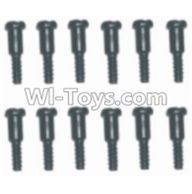 HBX 12883 Screws Parts-Step Screws(12pcs)-3.5X4.5-3X4.6mm Parts-S152,HBX 12883P Car Parts