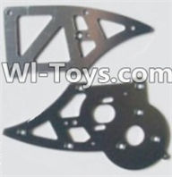 HBX 12885 Iron Hammer Aluminum Alloy Chassis Side Plates B Parts-12211,HaiBoxing HBX 12885 Iron Hammer RC Car Spare Parts