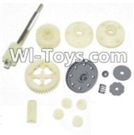 HBX 12885 Iron Hammer Spur Gear & Differential Gears Assembly Parts-12011P,HaiBoxing HBX 12885 Iron Hammer RC Car Spare Parts
