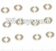 HBX 12885 Iron Hammer Copper Washers(16pcs)-2.5X5.5X0.5MM Parts-12029,HaiBoxing HBX 12885 Iron Hammer RC Car Spare Parts