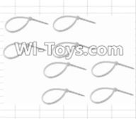 HBX 12885 Iron Hammer Zip Ties-Small(8pcs) Parts-P011,HaiBoxing HBX 12885 Iron Hammer RC Car Spare Parts