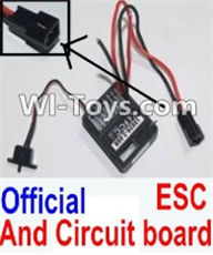 HBX 12885 Iron Hammer ESC and Circuit board Parts-12031N,HaiBoxing HBX 12885 Iron Hammer RC Car Spare Parts