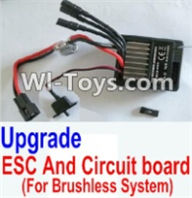 HBX 12885 Iron Hammer Upgrade Brushless ESC and Circuit board Parts-12216,HaiBoxing HBX 12885 Iron Hammer RC Car Spare Parts