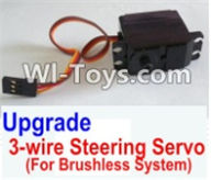 HBX 12885 Iron Hammer Upgrade Brushless 3-wire Steering Servo Parts 12224,HaiBoxing HBX 12885 Iron Hammer RC Car Spare Parts