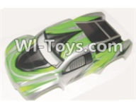 HBX 12885 Iron Hammer Car canopy,Shell cover-Green Parts-12091,HaiBoxing HBX 12885 Iron Hammer RC Car Spare Parts