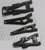 HBX 12891 Dune Thunder Front And Rear Suspension Arms,Front And Rear Swing Arm(Total 4PCS) 12603,1/12 HaiBoXing HBX 12891 Dune ThunderRC Truck Parts