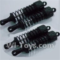 HBX 12891 Dune Thunder Shock Absorber Official Front and Rear Oil Filled Shock Absorber(Total 4pcs) 12609FS,1/12 HaiBoXing HBX 12891 Dune ThunderRC Truck Parts