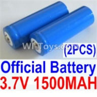 HBX 12891 Official 3.7V 1500mAH Battery(Li-ion Batteries)-2pcs 12633,1/12 HaiBoXing HBX 12891 Dune ThunderRC Truck Parts