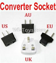 HBX 12891 Standard Adapter Universal Converter Socket(You can choose AU,US,EU,UK Version) Parts
