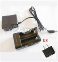 HBX 12891 Dune Thunder Charge Box and Charger(USA Standard Socket) 12642,1/12 HaiBoXing HBX 12891 Dune ThunderRC Truck Parts