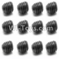 HBX 12891 Dune Thunder Set Screw-3X3mm(12PCS) S016,1/12 HaiBoXing HBX 12891 Dune ThunderRC Truck Parts