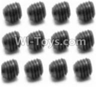 HBX 12891 Dune Thunder Set Screw-3X4mm(12PCS) S109,1/12 HaiBoXing HBX 12891 Dune ThunderRC Truck Parts