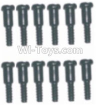 HBX 12891 Dune Thunder Step Screws-3.5X4.5mm-3X4.6mm(12PCS) S152,1/12 HaiBoXing HBX 12891 Dune ThunderRC Truck Parts