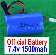 HBX 12895 Battery Pack,Official Lipo Battery, 2S 7.4V 1500mah Battery packs. Total 1pcs. The replace accessories number is 12225