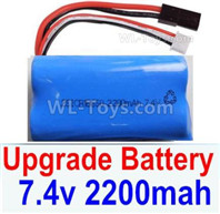 HBX 12895 Upgrade Battery Pack, Upgrade 7.4V 2200mah liPo Battery Pack. The replace accessories number is 12225,Run more time.