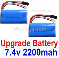 HBX 12895 TRANSIT Parts-Upgrade Lipo Batteries Packs. total 2pcs. 7.4V 22000MAH Lipo Battery. The replace accessories number is 12225