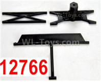 HBX 12895 Rear Spare Wheel Retainer,Rear Spare Wheel support frame. The replace accessories number is 12766