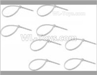 HBX 12895 Zip Small Ties, Total 8pcs. The replace accessories number is P011