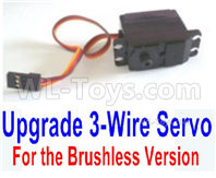 HBX 16889 Servo (3-wire plug, for brushless Version)-M16109,HaiBoXing HBX 16889 Parts,HBX 1/16 Car Parts