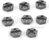 HBX 16889 Wheel Hex Seat-8pcs-12010,HaiBoXing HBX 16889 Parts,HBX 1/16 Car Parts