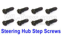 HBX 16889 Steering Hub Step Screws-16014,total 8pcs,HaiBoXing HBX 16889 Parts,HBX 1/16 Car Parts
