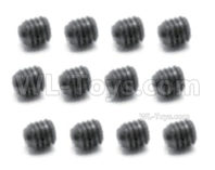 HBX 16889 Set Screw 2.5x2.5mm-S103,Total 12pcs,HaiBoXing HBX 16889 Parts,HBX 1/16 Car Parts