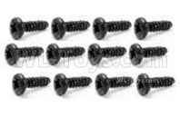 HBX 16889 Pan Head Self Tapping Screws PBHO2.3x4mm-S225,Total 12pcs,HaiBoXing HBX 16889 Parts,HBX 1/16 Car Parts