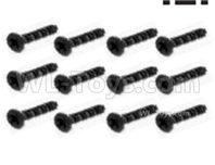 HBX 16889 Countersunk Self Tapping KBHO2.3x12mm-S226,Total 12pcs,HaiBoXing HBX 16889 Parts,HBX 1/16 Car Parts