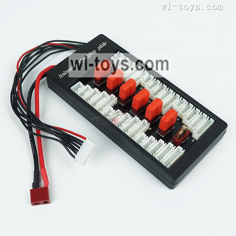 HBX 16889 Upgrade ParaBoard Parts. Parallel charging Board with T Plug, Upgrade 1-to-6 Conversion board.