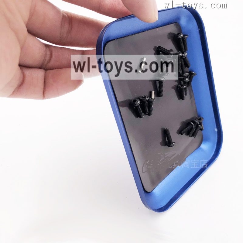 HBX 16889 Upgrade Metal Magnetic Screws Plate Parts. It is suit for Repairing the RC Cars,RC helicopter,RC Toys. Etc.