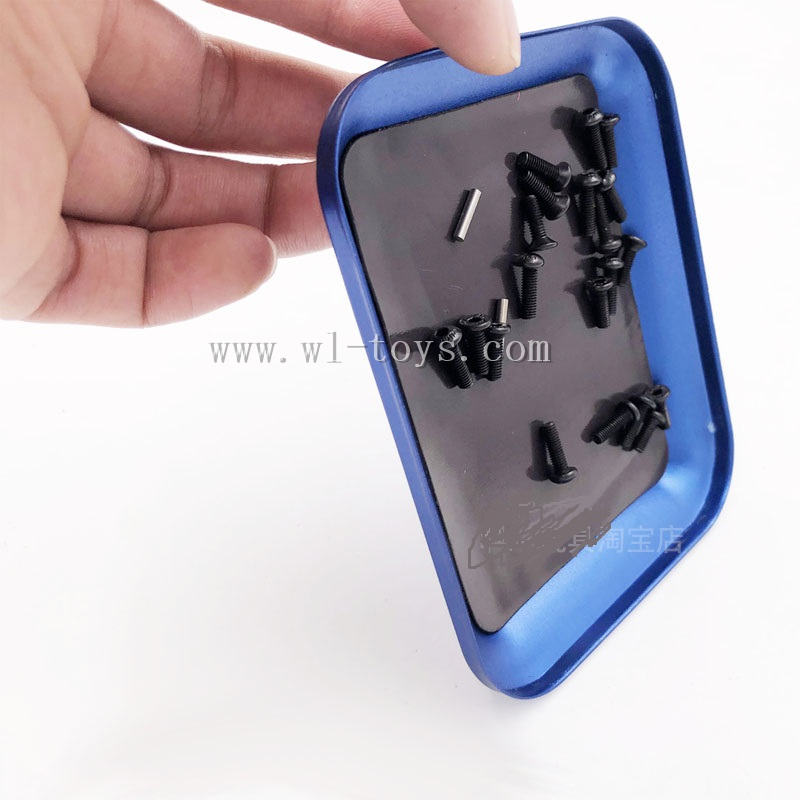 HBX 16890 DESTROYER Parts Upgrade Metal Magnetic Screws Plate Parts. It is suit for Repairing the RC Cars,RC helicopter,RC Toys. Etc.