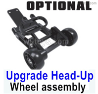 HBX 16890 DESTROYER M16108 Parts Upgrade Head-Up Wheel assembly,Wheelie Bar Assembly.