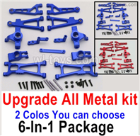 HBX 16890 DESTROYER Parts All Metal kit 6-In-1 pacakge.2 Color you can choose.