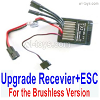 HBX 16890 DESTROYER Parts Upgrade Receiver + ESC Together.M16110.Only for the Brushless version.
