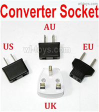 HBX 16890 DESTROYER Parts Standard Adapter.Universal Converter Socket.We will send the right version plug according to your order country address.