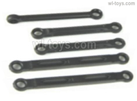 HBX 16890 DESTROYER M16009 Parts Rear Upper Links+ Steering Links + Servo Link.