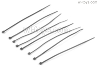 HBX 16890 DESTROYER P010 Parts Zip Ties,Plastic rolled strip.Total 8pcs).